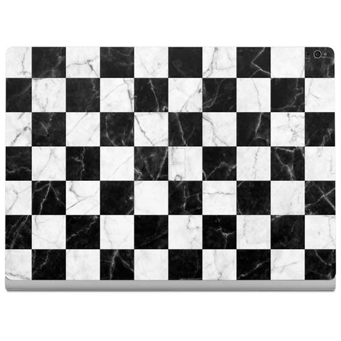 Checkered Marble Surface Book 2 15in Skin